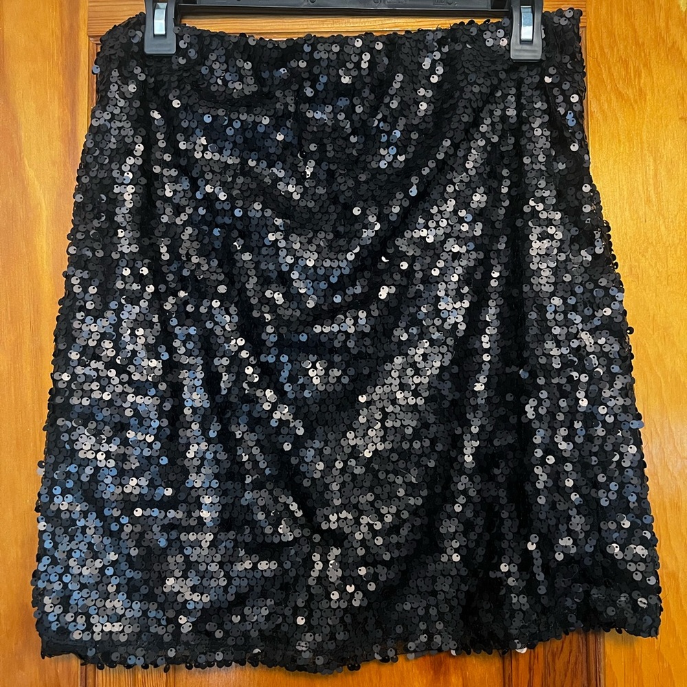 Black sequin American Rag Skirt